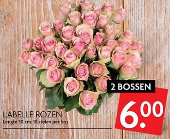 Aanbiedingen Labelle rozen - Huismerk - Deka Markt - Geldig van 17/08/2017 tot 20/08/2017 bij Deka Markt