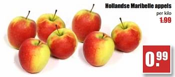 Aanbiedingen Hollandse maribelle appels - Huismerk - MCD Supermarkten - Geldig van 14/08/2017 tot 19/08/2017 bij MCD Supermarkten