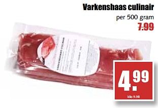 Aanbiedingen Varkenshaas culinair - Huismerk - MCD Supermarkten - Geldig van 14/08/2017 tot 19/08/2017 bij MCD Supermarkten
