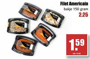 Aanbiedingen Filet americain - Huismerk - MCD Supermarkten - Geldig van 14/08/2017 tot 19/08/2017 bij MCD Supermarkten