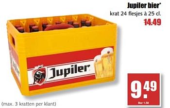 Aanbiedingen Jupiler bier - Jupiler - Geldig van 14/08/2017 tot 19/08/2017 bij MCD Supermarkten