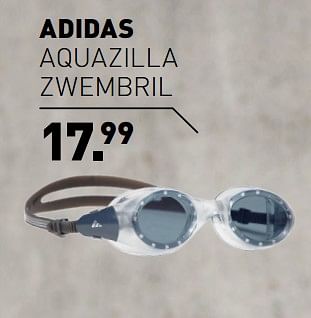 Aanbiedingen Adidas aquazilla zwembril - Adidas - Geldig van 13/08/2017 tot 27/08/2017 bij Perry Sport