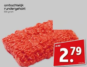 Aanbiedingen Ambachtelijk rundergehakt - Huismerk - Agrimarkt - Geldig van 14/08/2017 tot 19/08/2017 bij Agrimarkt
