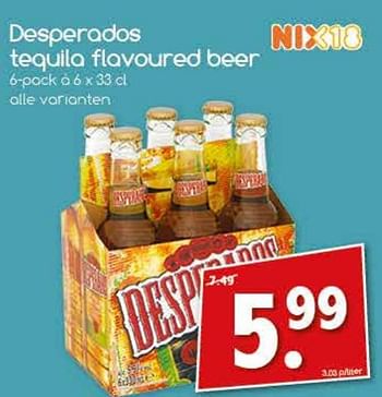 Aanbiedingen Desperados tequila flavoured beer - Desperados - Geldig van 14/08/2017 tot 19/08/2017 bij Agrimarkt