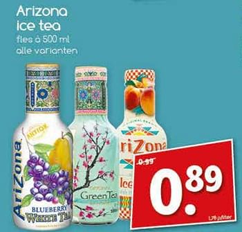 Aanbiedingen Arizona ice tea - Arizona - Geldig van 14/08/2017 tot 19/08/2017 bij Agrimarkt