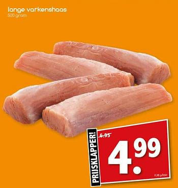 Aanbiedingen Lange varkenshaas - Huismerk - Agrimarkt - Geldig van 14/08/2017 tot 19/08/2017 bij Agrimarkt