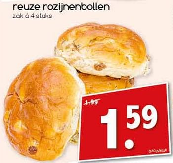 Aanbiedingen Reuze rozijnenbollen - Huismerk - Agrimarkt - Geldig van 14/08/2017 tot 19/08/2017 bij Agrimarkt