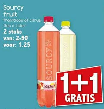 Aanbiedingen Sourcy fruit - Sourcy - Geldig van 14/08/2017 tot 19/08/2017 bij Agrimarkt