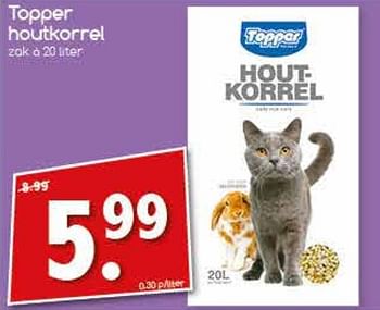 Aanbiedingen Topper houtkorrel - Topper - Geldig van 14/08/2017 tot 19/08/2017 bij Agrimarkt
