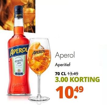 Aanbiedingen Aperol aperitief - Aperol - Geldig van 14/08/2017 tot 26/08/2017 bij Mitra