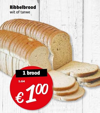 Aanbiedingen Ribbelbrood - Huismerk Poiesz - Geldig van 14/08/2017 tot 20/08/2017 bij Poiesz