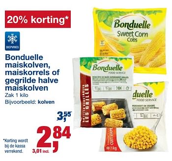 Bonduelle Bonduelle Maiskolven Maiskorrels Of Gegrilde Halve Maiskolven Promotie Bij Makro