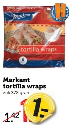 Aanbiedingen Markant tortilla wraps - Markant - Geldig van 21/08/2017 tot 27/08/2017 bij Coop