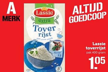 Aanbiedingen Lassie toverrijst - Lassie - Geldig van 21/08/2017 tot 27/08/2017 bij Coop