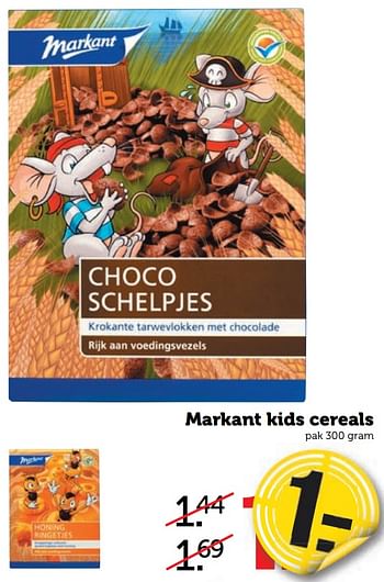 Aanbiedingen Markant kids cereals - Markant - Geldig van 21/08/2017 tot 27/08/2017 bij Coop