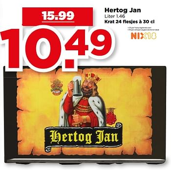 Aanbiedingen Hertog jan - Hertog Jan - Geldig van 20/08/2017 tot 26/08/2017 bij Plus