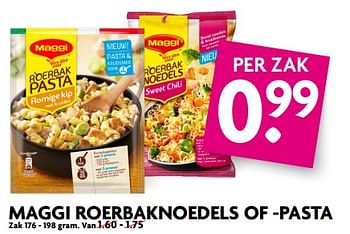 Aanbiedingen Maggi roerbaknoedels of -pasta - MAGGI - Geldig van 20/08/2017 tot 26/08/2017 bij Deka Markt