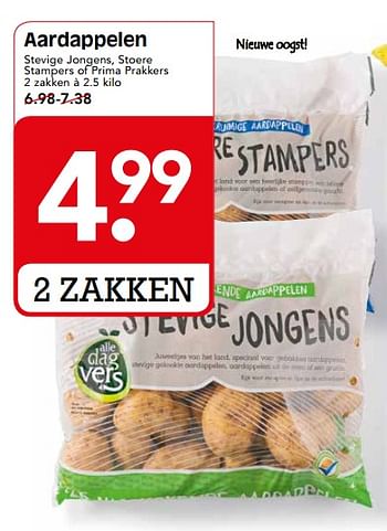 Aanbiedingen Aardappelen - Huismerk - Em-té - Geldig van 20/08/2017 tot 24/08/2017 bij Em-té