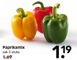 Aanbiedingen Paprikamix - Huismerk - Em-té - Geldig van 20/08/2017 tot 24/08/2017 bij Em-té