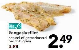 Aanbiedingen Pangasiusfilet - Huismerk - Em-té - Geldig van 20/08/2017 tot 24/08/2017 bij Em-té