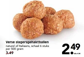 Aanbiedingen Verse slagersgehaktballen - Huismerk - Em-té - Geldig van 20/08/2017 tot 24/08/2017 bij Em-té