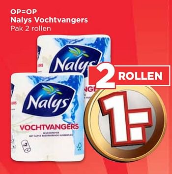 Aanbiedingen Nalys vochtvangers - Nalys - Geldig van 20/08/2017 tot 26/08/2017 bij Vomar