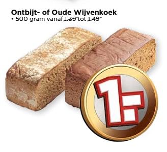 Aanbiedingen Ontbijt- of oude wijvenkoek - Huismerk Vomar - Geldig van 20/08/2017 tot 26/08/2017 bij Vomar