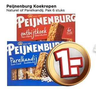 Aanbiedingen Peijnenburg koekrepen - Peijnenburg - Geldig van 20/08/2017 tot 26/08/2017 bij Vomar