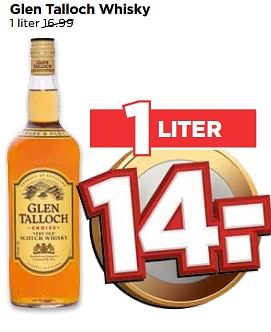 Aanbiedingen Glen talloch whisky - Glen Talloch - Geldig van 20/08/2017 tot 26/08/2017 bij Vomar