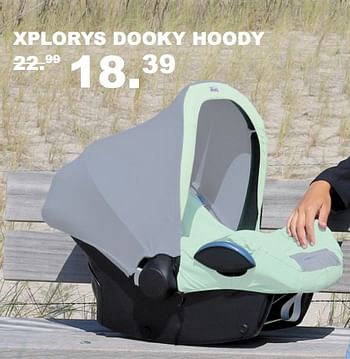 Aanbiedingen Xplorys dooky hoody - Xplorys - Geldig van 20/08/2017 tot 10/09/2017 bij Baby & Tiener Megastore