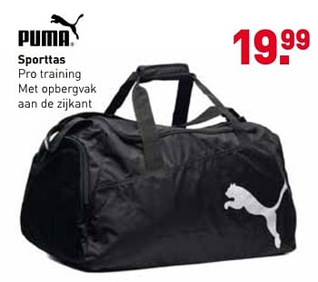 Aanbiedingen Sporttas pro training - Puma - Geldig van 20/08/2017 tot 17/09/2017 bij Scapino