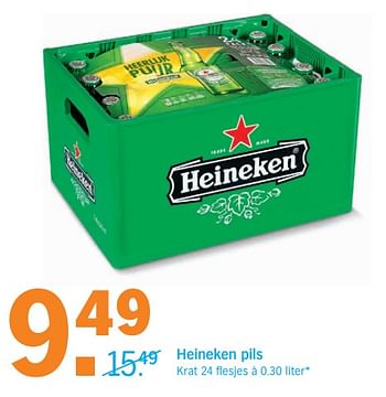 Aanbiedingen Heineken pils - Heineken - Geldig van 21/08/2017 tot 27/08/2017 bij Albert Heijn