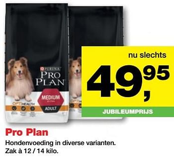 Aanbiedingen Pro plan hondenvoeding in diverse varianten - Purina - Geldig van 21/08/2017 tot 03/09/2017 bij Jumper
