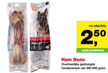 Aanbiedingen Ham bone - Nature - Geldig van 21/08/2017 tot 03/09/2017 bij Jumper