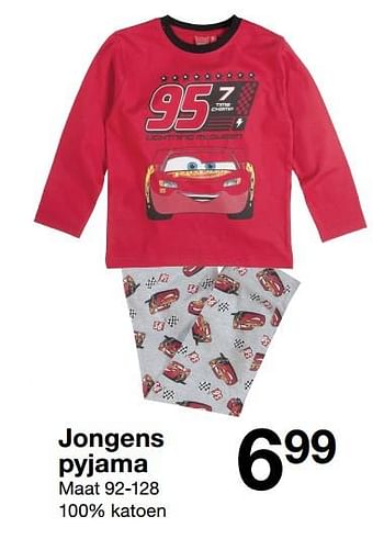 Aanbiedingen Jongens pyjama - Huismerk - Zeeman  - Geldig van 19/08/2017 tot 26/08/2017 bij Zeeman