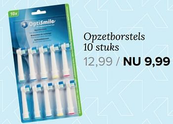 Aanbiedingen Opzetborstels - Oral-B - Geldig van 21/08/2017 tot 03/09/2017 bij Kijkshop