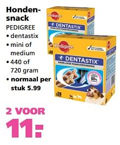 Aanbiedingen Hondensnack pedigree - Pedigree - Geldig van 21/08/2017 tot 04/09/2017 bij Ranzijn