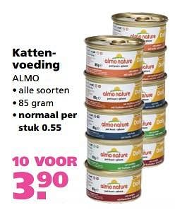 Aanbiedingen Kattenvoeding almo - Almo Nature - Geldig van 21/08/2017 tot 04/09/2017 bij Ranzijn
