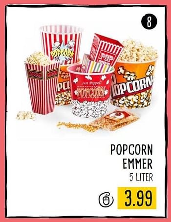 Aanbiedingen Popcorn emmer - Huismerk - Xenos - Geldig van 21/08/2017 tot 03/09/2017 bij Xenos