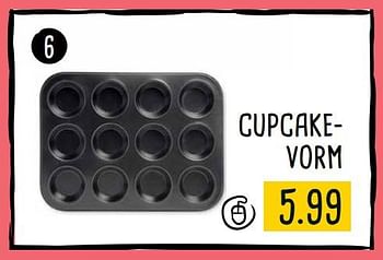 Aanbiedingen Cupcakevorm - Huismerk - Xenos - Geldig van 21/08/2017 tot 03/09/2017 bij Xenos