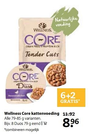 Aanbiedingen Wellness core kattenvoeding - Wellness Core - Geldig van 21/08/2017 tot 10/09/2017 bij Boerenbond