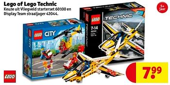 Aanbiedingen Lego of lego technic - Lego - Geldig van 22/08/2017 tot 27/08/2017 bij Kruidvat