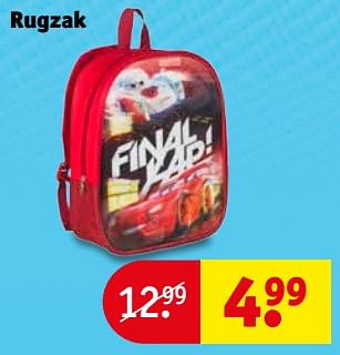 Aanbiedingen Rugzak - Disney - Geldig van 22/08/2017 tot 27/08/2017 bij Kruidvat