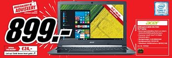 Aanbiedingen Acer aspire 5 (a515-51g-71a7) laptop - Acer - Geldig van 21/08/2017 tot 27/08/2017 bij Media Markt