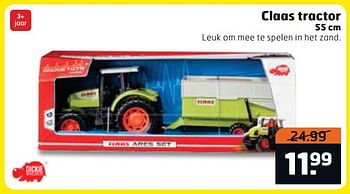Aanbiedingen Claas tractor - Dickies - Geldig van 22/08/2017 tot 03/09/2017 bij Trekpleister