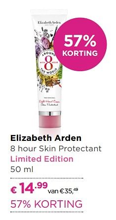 Aanbiedingen Elizabeth arden 8 hour skin protectant limited edition - Elizabeth Arden - Geldig van 21/08/2017 tot 10/09/2017 bij Ici Paris XL