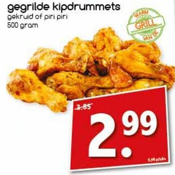 Aanbiedingen Gegrilde kipdrummets - Grôôs - Geldig van 21/08/2017 tot 26/08/2017 bij Agrimarkt
