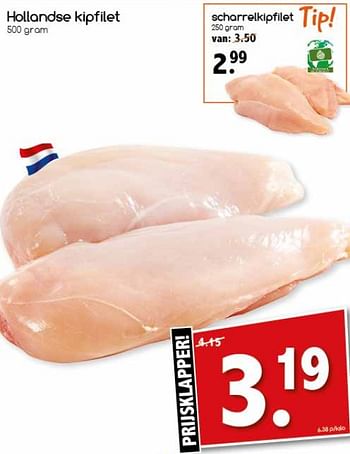 Aanbiedingen Hollandse kipfilet - Huismerk - Agrimarkt - Geldig van 21/08/2017 tot 26/08/2017 bij Agrimarkt