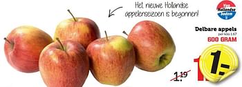 Aanbiedingen Delbare appels - Huismerk - Coop - Geldig van 28/08/2017 tot 03/09/2017 bij Coop