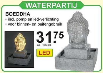 Aanbiedingen Waterpartij boeddha - Huismerk - Van Cranenbroek - Geldig van 14/08/2017 tot 02/09/2017 bij Van Cranenbroek